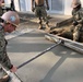 Seabees Pour Concrete For Pre-Engineered Building