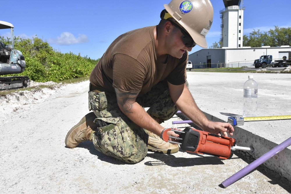 NMCB-3 Seabees Support Pacific Air Forces War Reserve Materiel Program