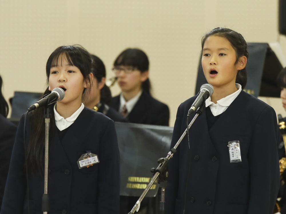 Karyo High School, Shunan City Children’s International Performance Group visit MCAS Iwakuni for cultural exchange, performance