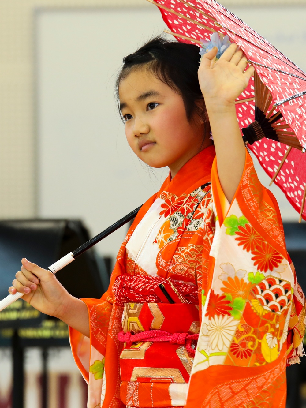 Karyo High School, Shunan City Children’s International Performance Group visit MCAS Iwakuni for cultural exchange, performance