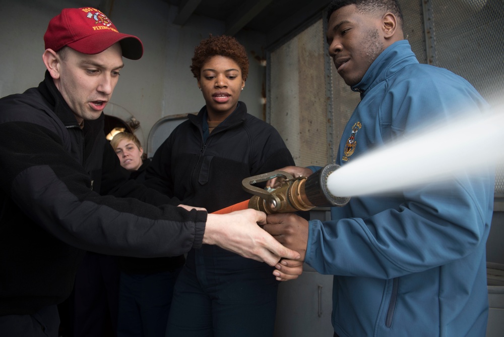 USS WASP (LHD 1) OPERATIONS AT SEA