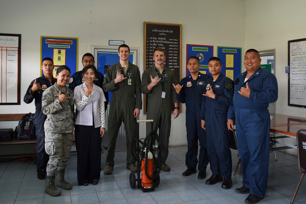 Cobra Gold 19: RTAF helps USAF catch their breath