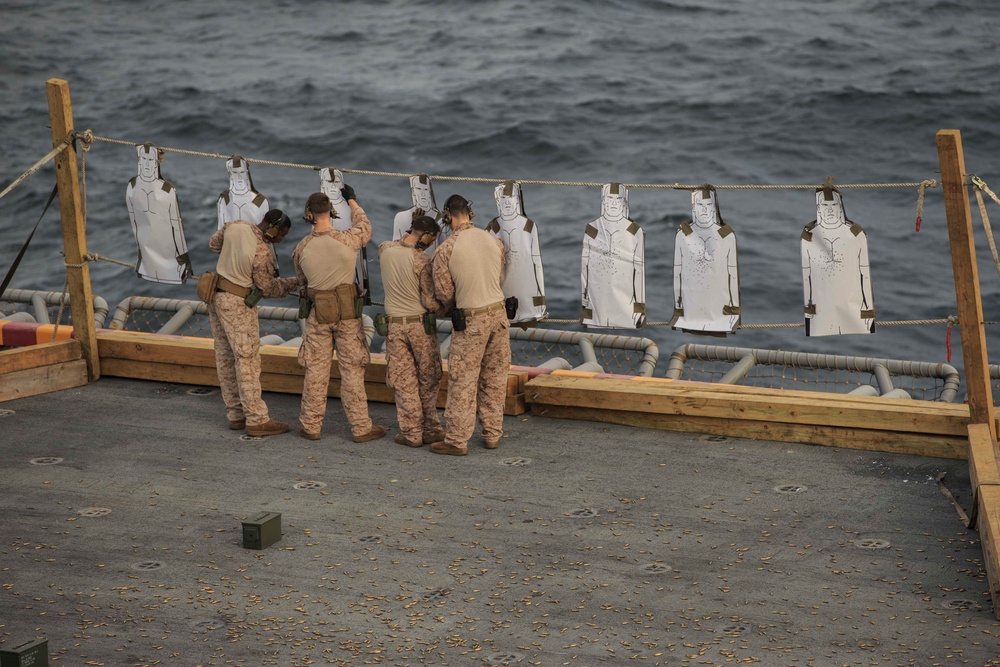 Maritime Raid Force USS Kearsarge Deck Shoot