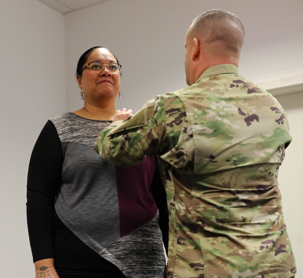 21st TSC employee saves life with military training