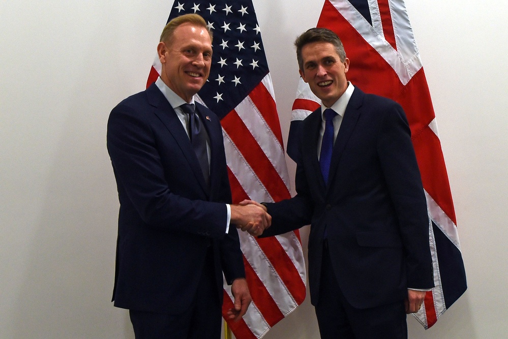 U.S. Acting Secretary of Defense Meets UK Defense Minister
