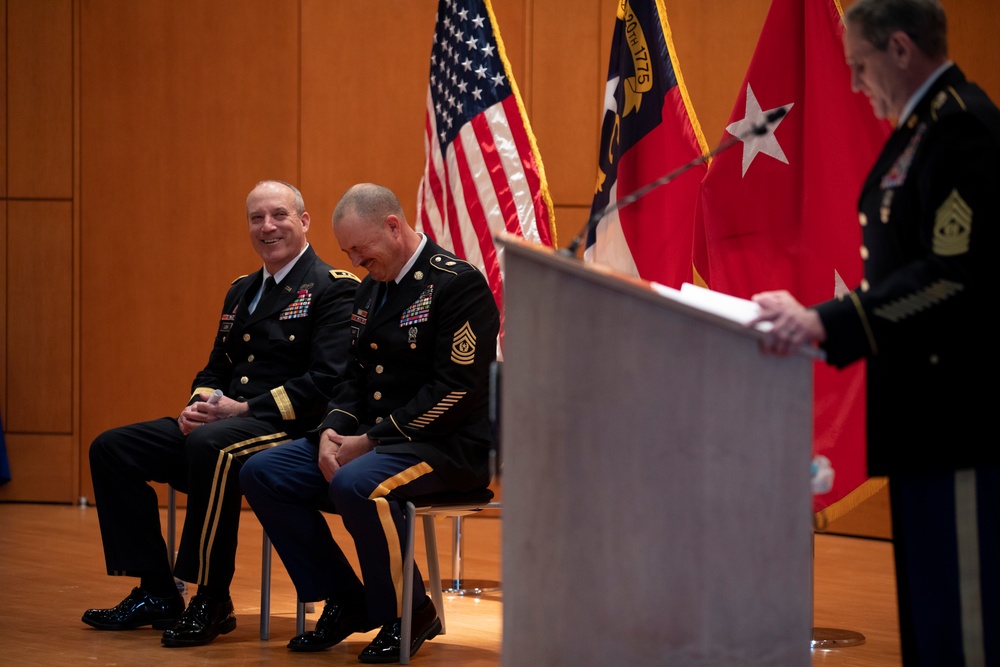 NCNG Senior Enlisted Leader Retires After 37 Years of Service