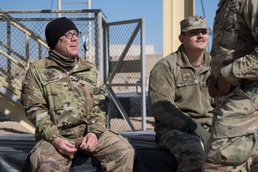 Medic Advises Soldiers at Air Assault School