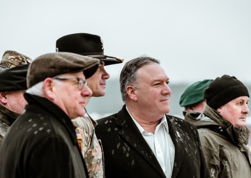 U.S. Secretary of State visits Battle Group Poland