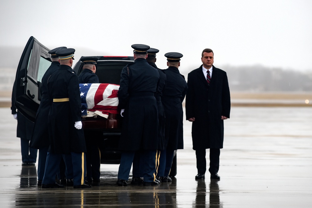 Rep. John D. Dingell Arrival Ceremony