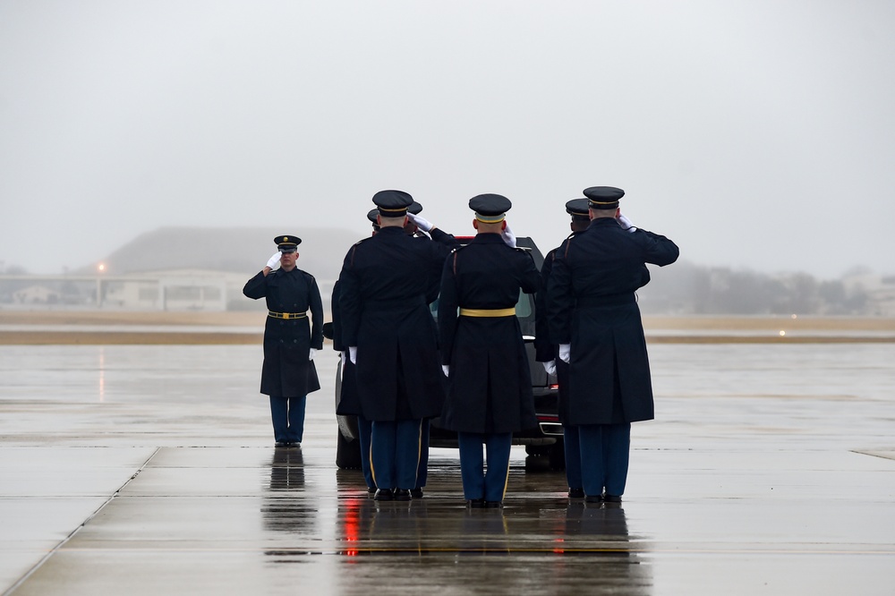 Rep. John D. Dingell Arrival Ceremony