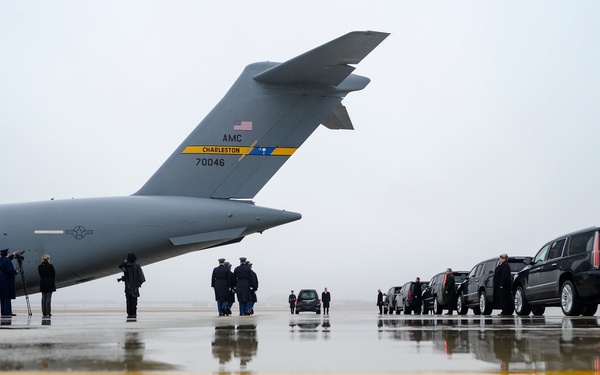 Rep. John D. Dingell Arrival Ceremony