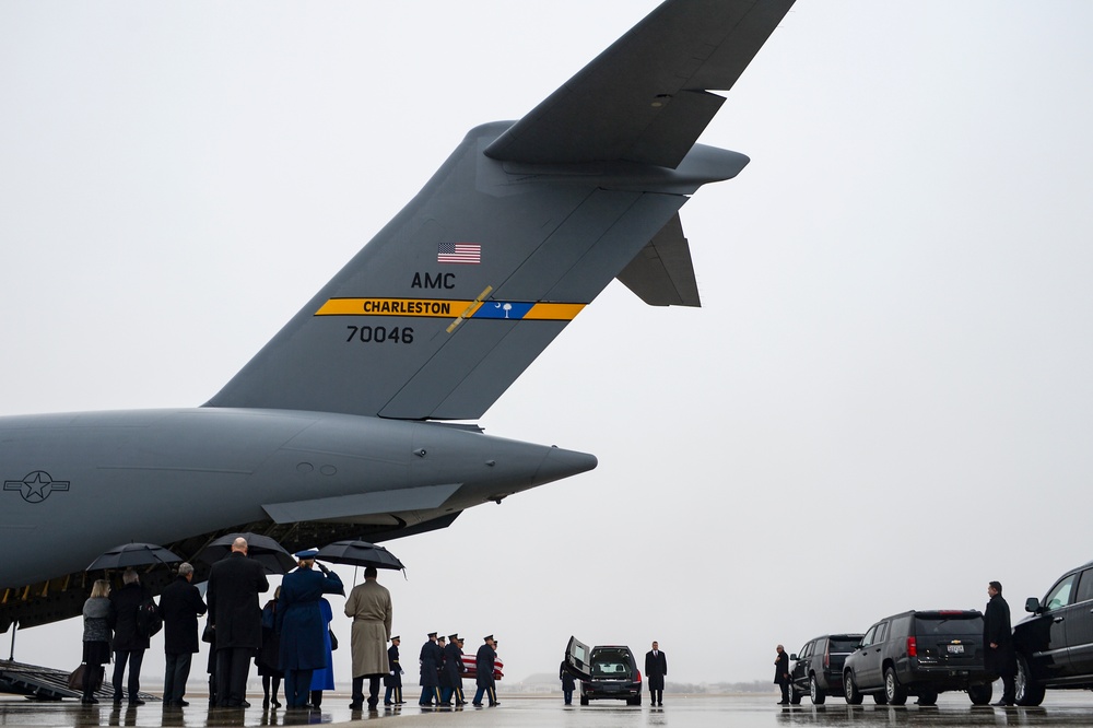 Rep. John D. Dingell Arrival Ceremony