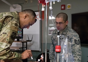 Proud to be AMC: MAJCOM’s new command chief visits DAFB