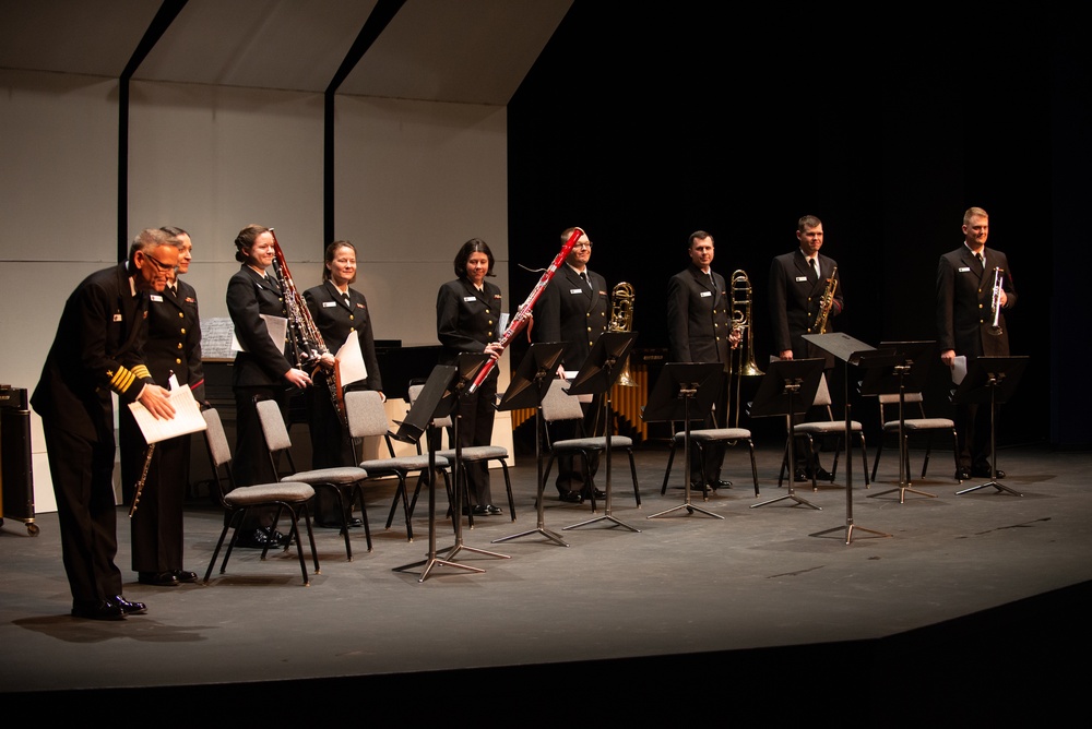 Navy Band Chamber Concert in Fairfax, Va.