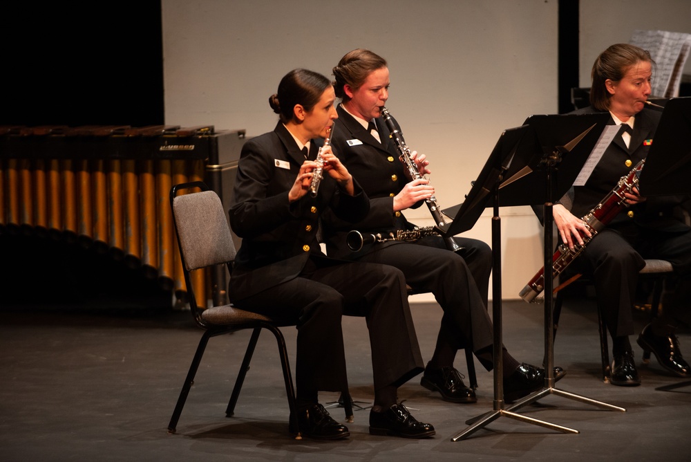 Navy Band Chamber Concert in Fairfax, Va.