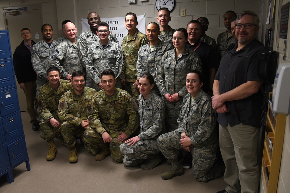24th AF leaders visit cyber operators at Peterson