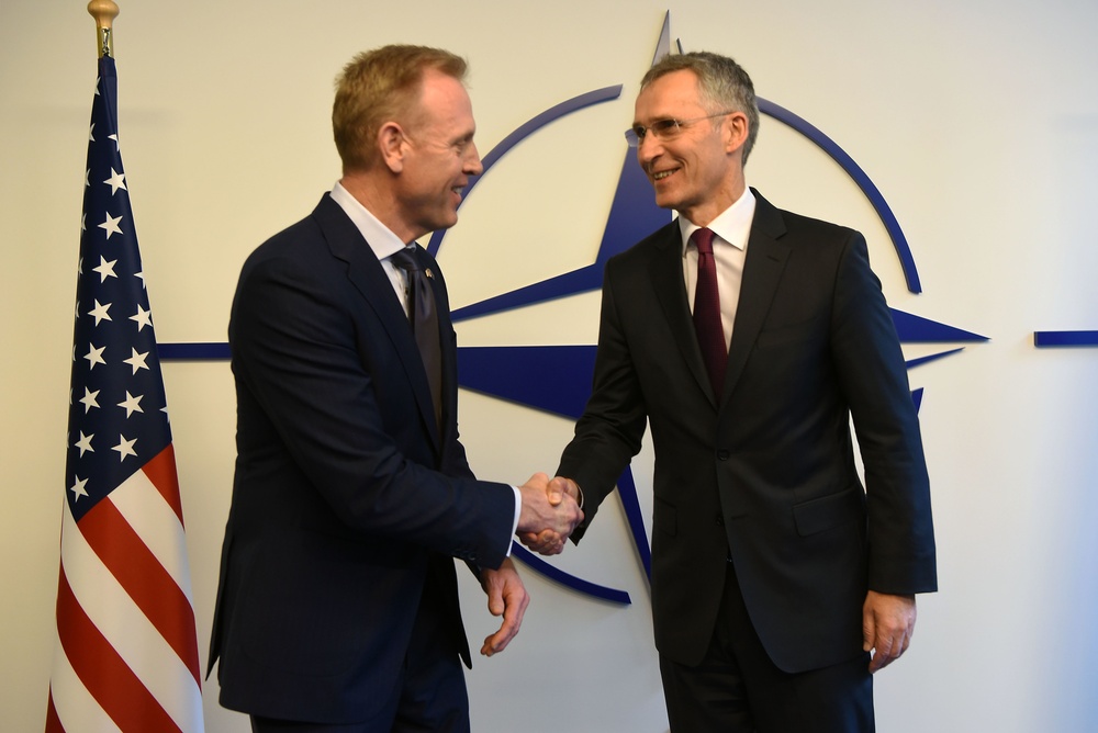 U.S. Acting Secretary of Defense Meets With NATO Secretary General