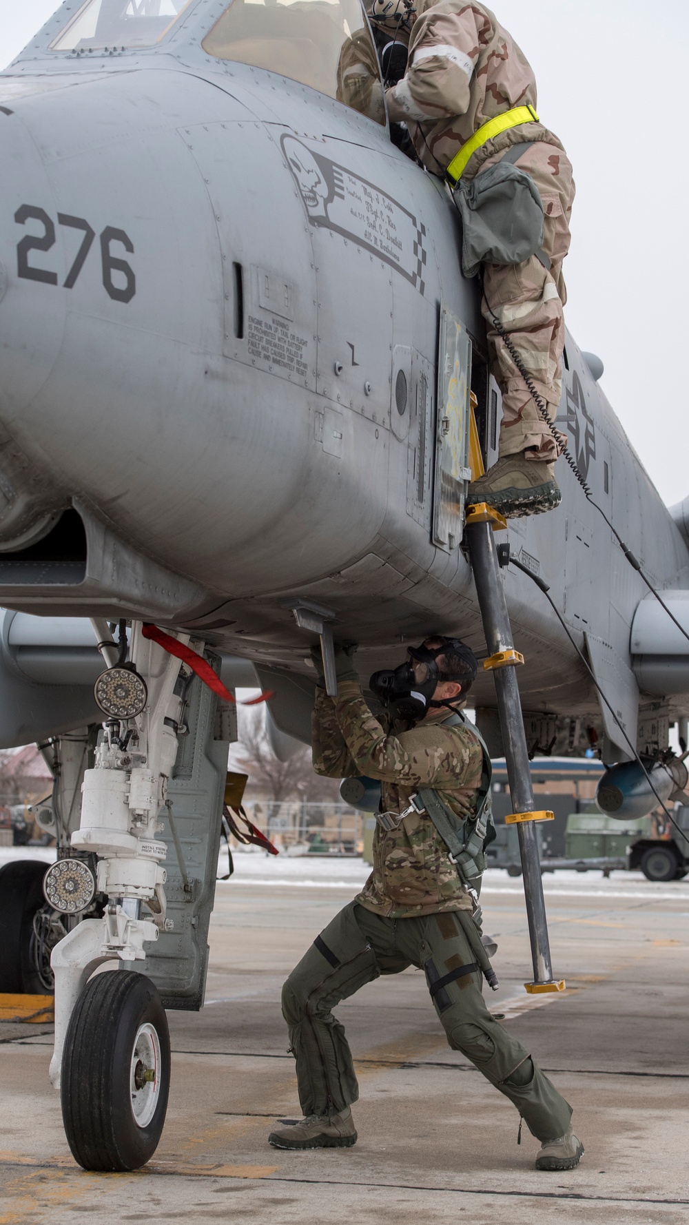 Airmen participate in expeditionary readiness training