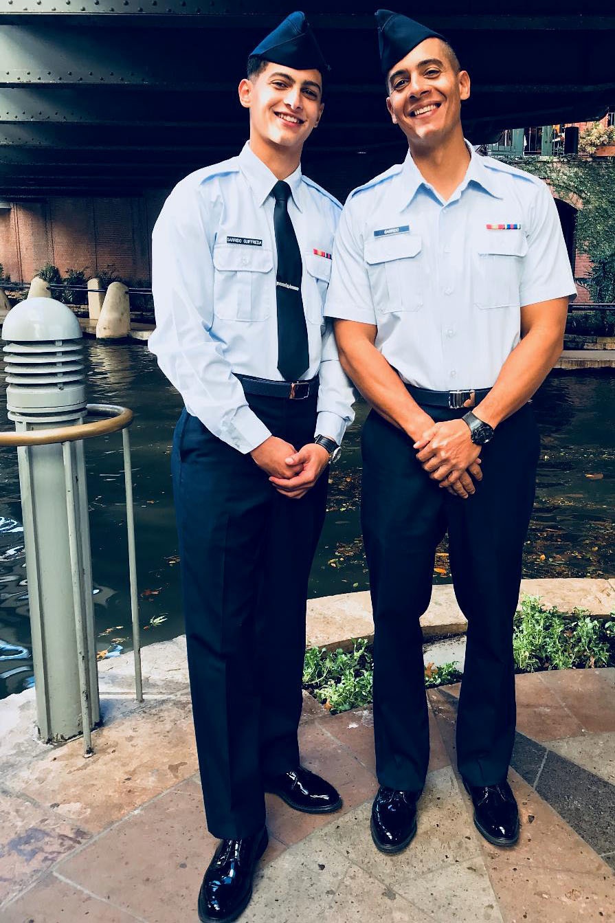 Father, son share Air Force journey