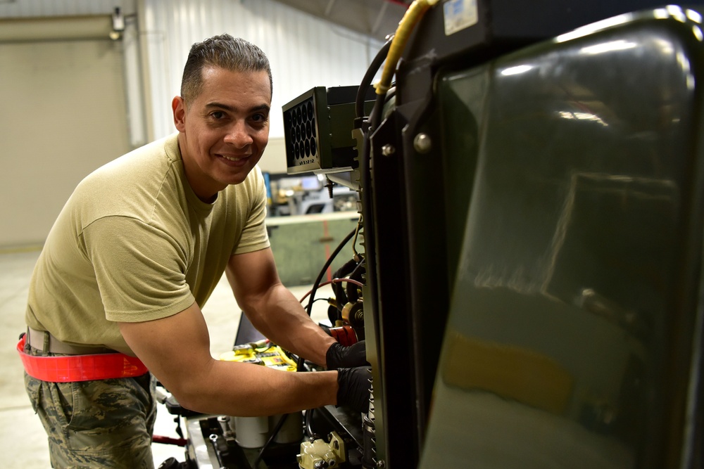 Father, son share Air Force journey