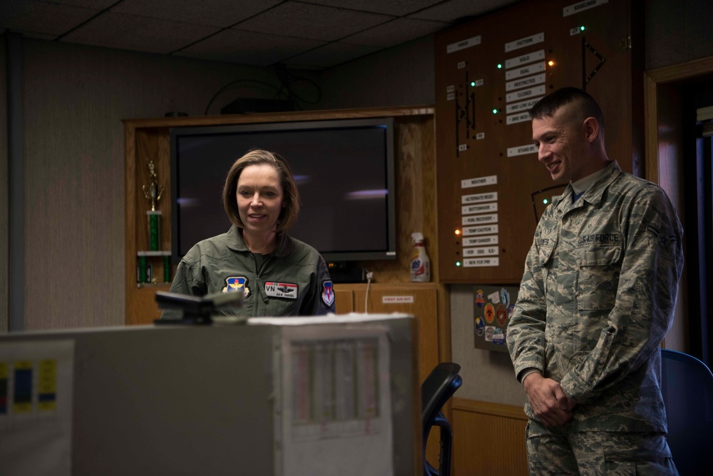 CMSgt Gudgel Visit