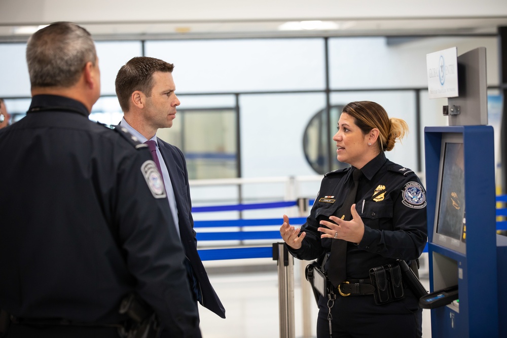 CBP Commissioner McAleenan visits CBP Miami