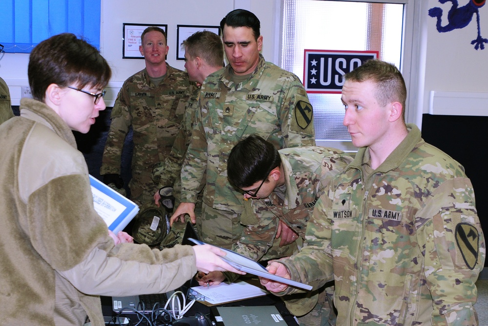 Armed Services Blood Program Blood Drive Held at Grafenwoehr USO