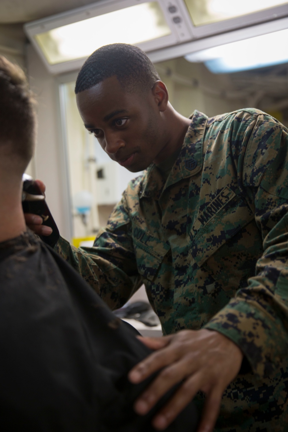 USS Anchorage Barber Shop