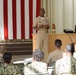 U.S. Naval Base Guam Command Master Chief Ken Ballard speaks at the Guam Yeoman-Legalman-Personnel Specialist Symposium