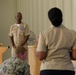 U.S. Naval Base Guam Command Master Chief Ken Ballard speaks at the Guam Yeoman-Legalman-Personnel Specialist Symposium