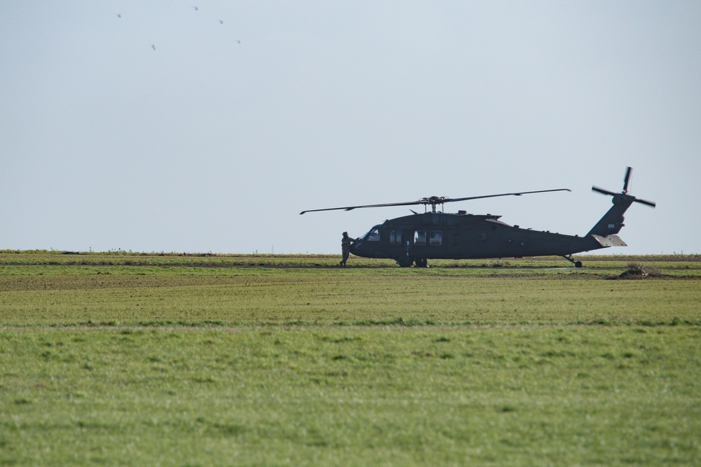 1CAB 1ID Helicopters leave Belgium for Atlantic Resolve