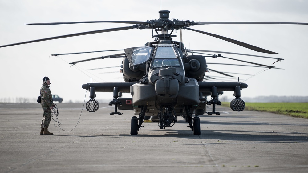 1CAB 1ID Helicopters leave Belgium for Atlantic Resolve