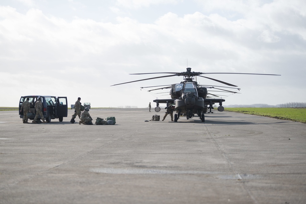 1CAB 1ID Helicopters leave Belgium for Atlantic Resolve