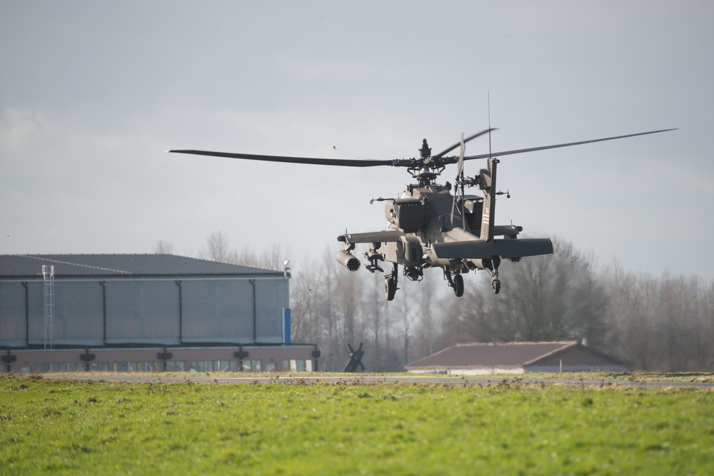 1CAB 1ID Helicopters leave Belgium for Atlantic Resolve