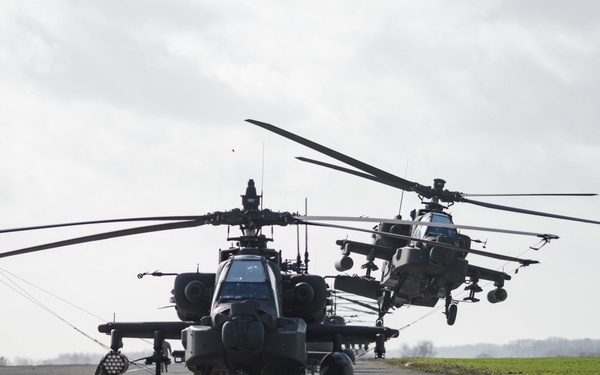 1CAB 1ID Helicopters leave Belgium for Atlantic Resolve