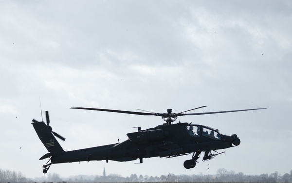 1CAB 1ID Helicopters leave Belgium for Atlantic Resolve