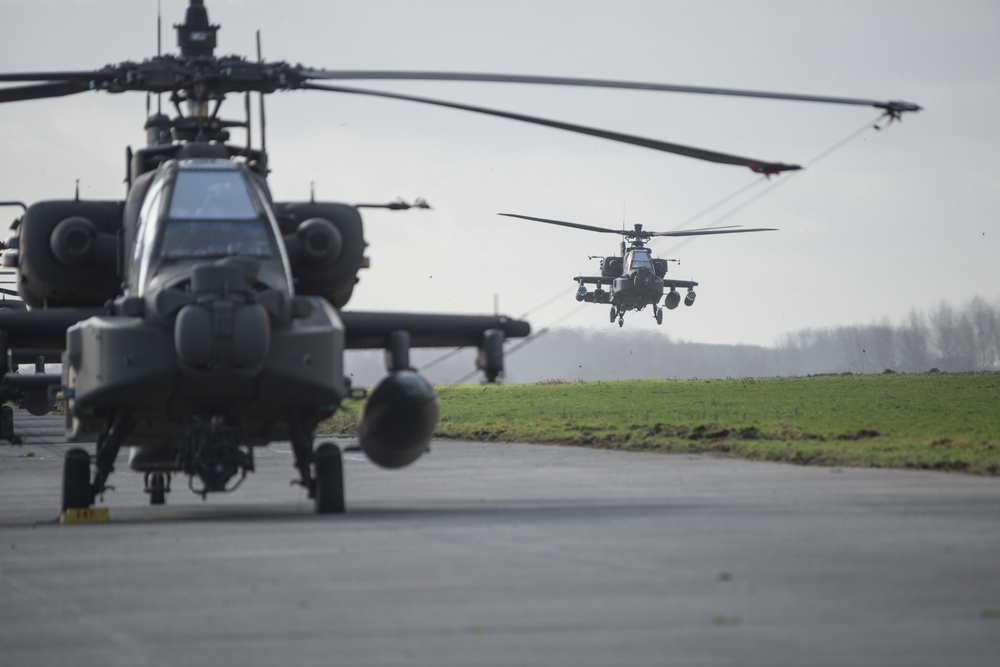 1CAB 1ID Helicopters leave Belgium for Atlantic Resolve