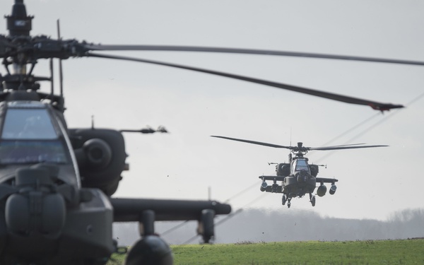 1CAB 1ID Helicopters leave Belgium for Atlantic Resolve