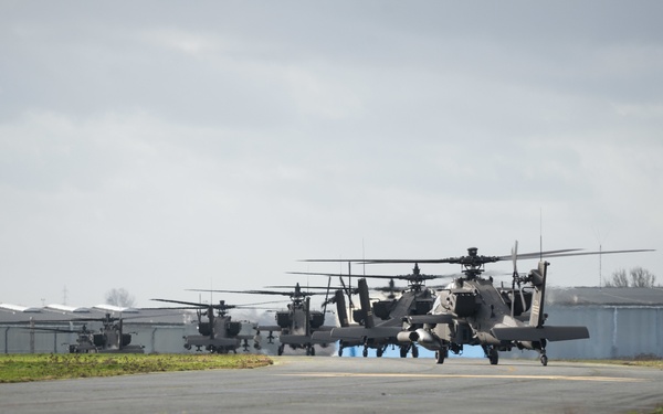 1CAB 1ID Helicopters leave Belgium for Atlantic Resolve