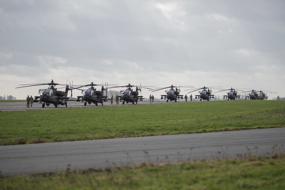 1CAB 1ID Helicopters leave Belgium for Atlantic Resolve