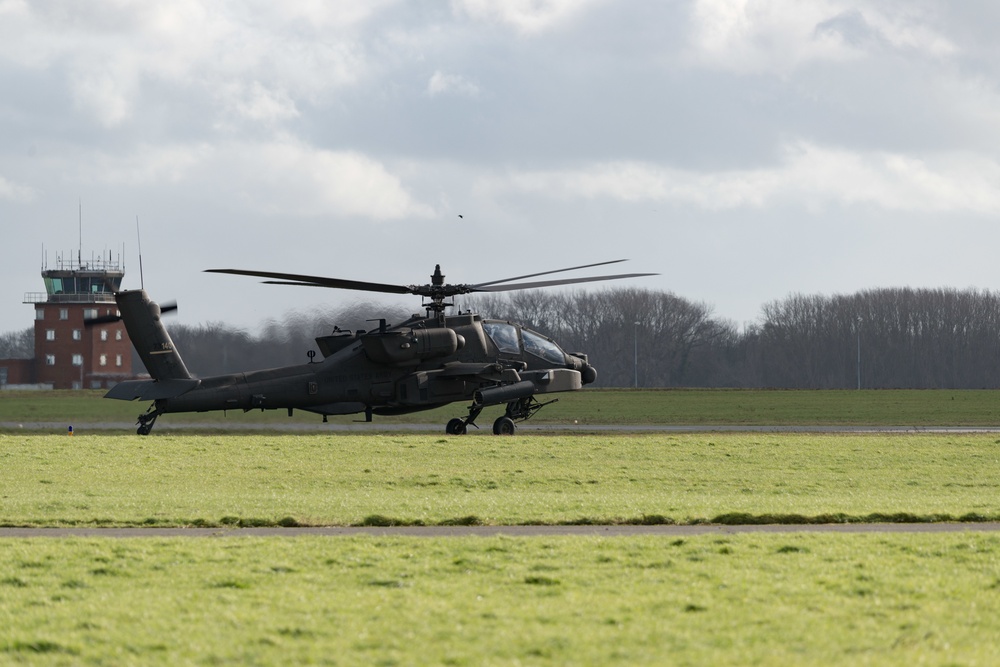 1CAB 1ID Helicopters leave Belgium for Atlantic Resolve