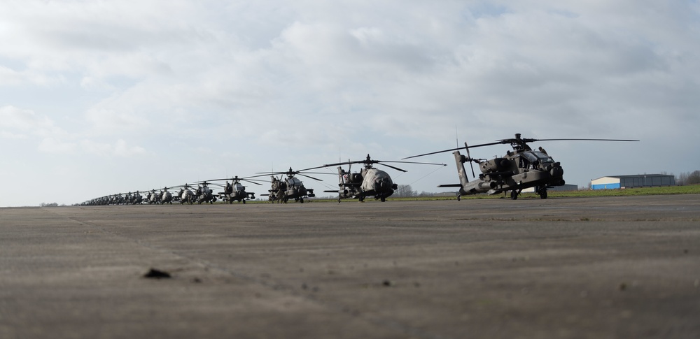 1CAB 1ID Helicopters leave Belgium for Atlantic Resolve