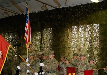 49th Transportation Battalion change of command ceremony
