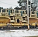 Engineer unit loads railcars for 2019 Operation Resolute Castle deployment at Fort McCoy