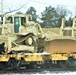 Engineer unit loads railcars for 2019 Operation Resolute Castle deployment at Fort McCoy