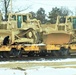 Engineer unit loads railcars for 2019 Operation Resolute Castle deployment at Fort McCoy