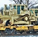 Engineer unit loads railcars for 2019 Operation Resolute Castle deployment at Fort McCoy