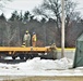 Engineer unit loads railcars for 2019 Operation Resolute Castle deployment at Fort McCoy