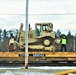 Engineer unit loads railcars for 2019 Operation Resolute Castle deployment at Fort McCoy