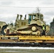 Engineer unit loads railcars for 2019 Operation Resolute Castle deployment at Fort McCoy